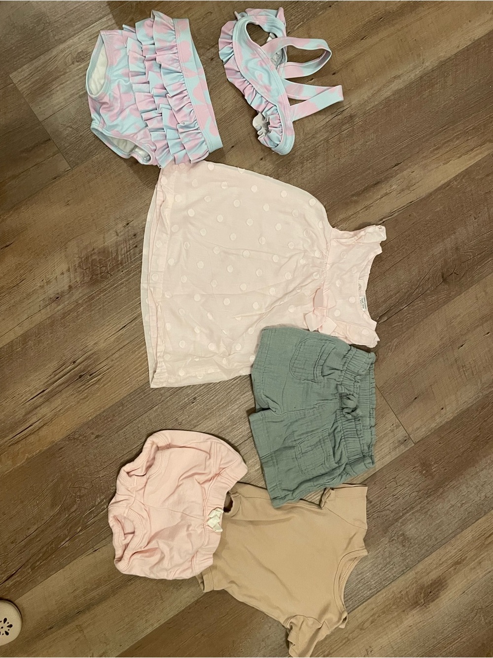 Bundle of Baby Girl 0-3 Month Clothes